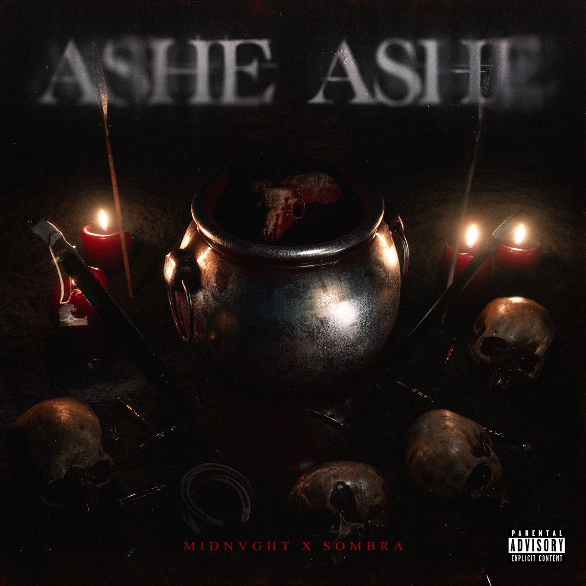Ashe Ashe - Single by Midnvght & Sombra PR album cover