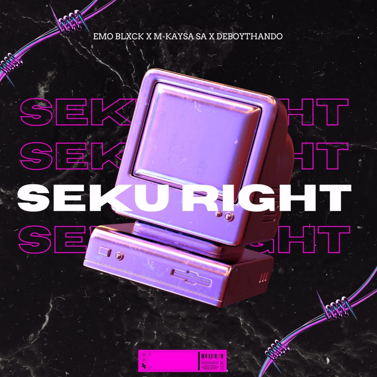 Seku Right - Single by Emo Blxck, DeBoyThando & M-Kay Sa album cover