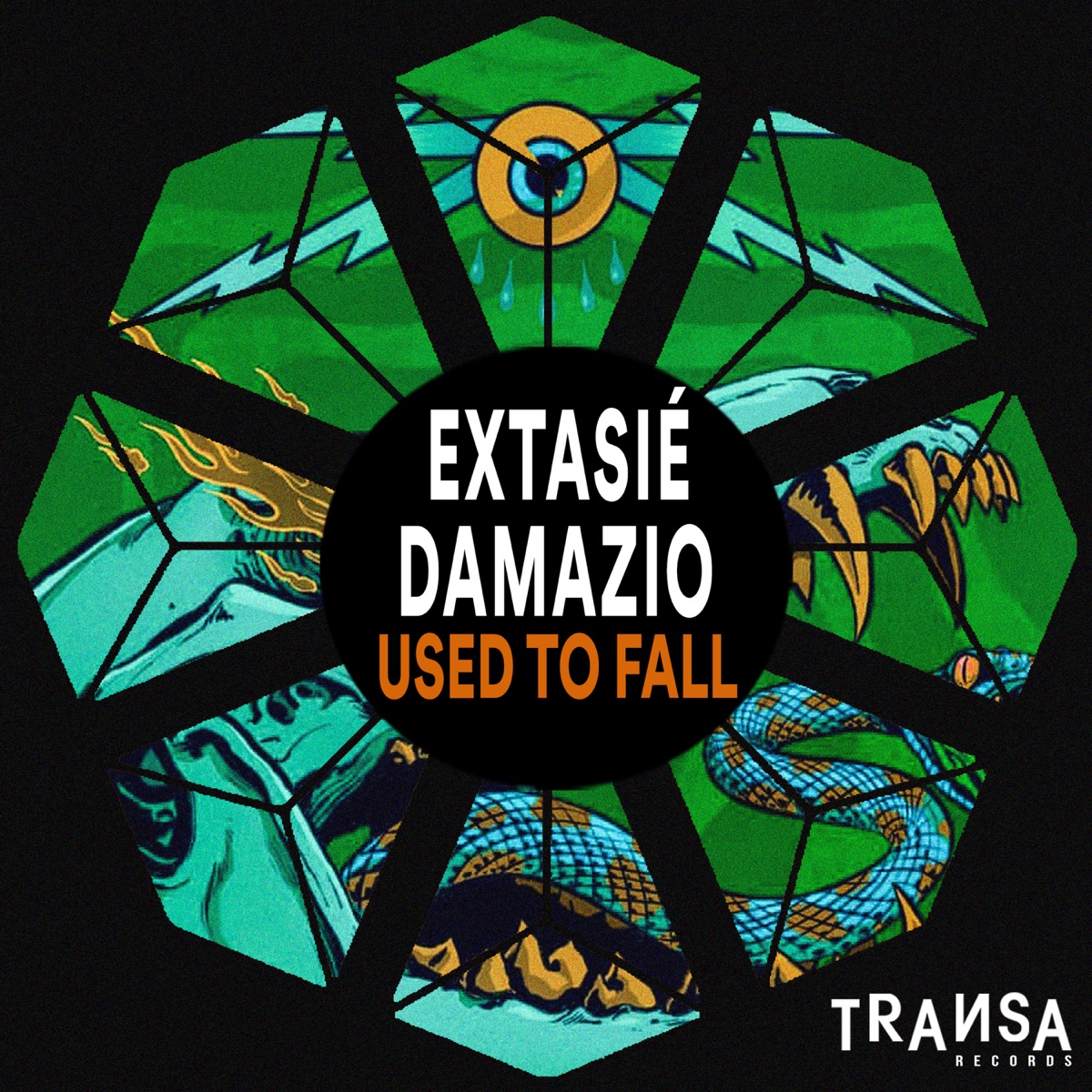 Used to Fall - Single by Extasie & Damazio album cover