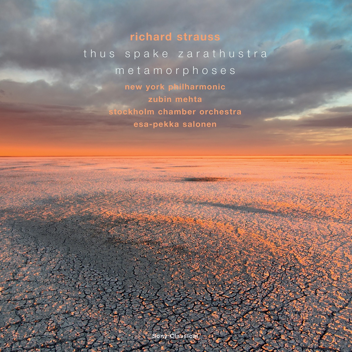 Strauss: Also sprach Zarathustra, Op. 30 by Zubin Mehta, Glenn Dicterow, New York Philharmonic, Stockholm Chamber Orchestra & Esa-Pekka Salonen album cover