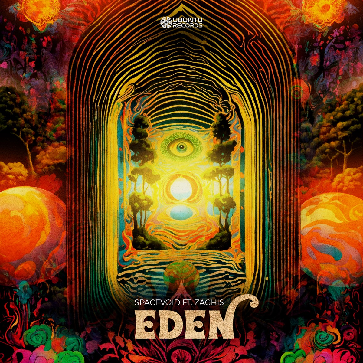 Eden (feat. Zaghis) - Single by SpaceVoid, Invader Space & InterVoid album cover
