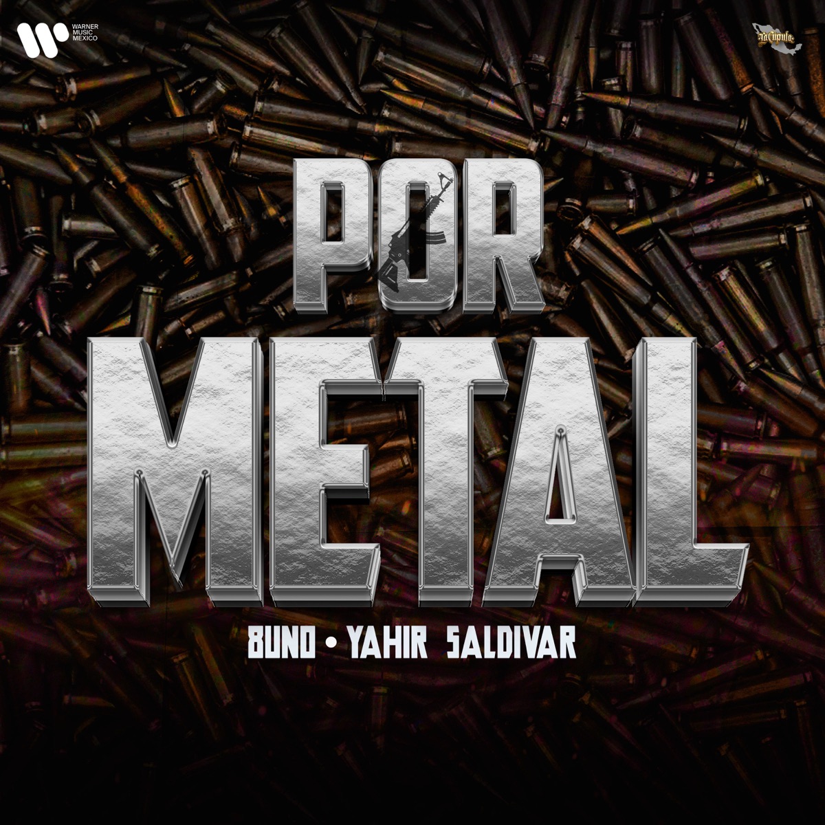 Por Metal - Single by 8Uno & Yahir Saldivar album cover
