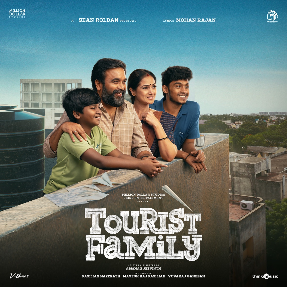 Tourist Family (Original Motion Picture Soundtrack) by Sean Roldan & Mohan Rajan album cover
