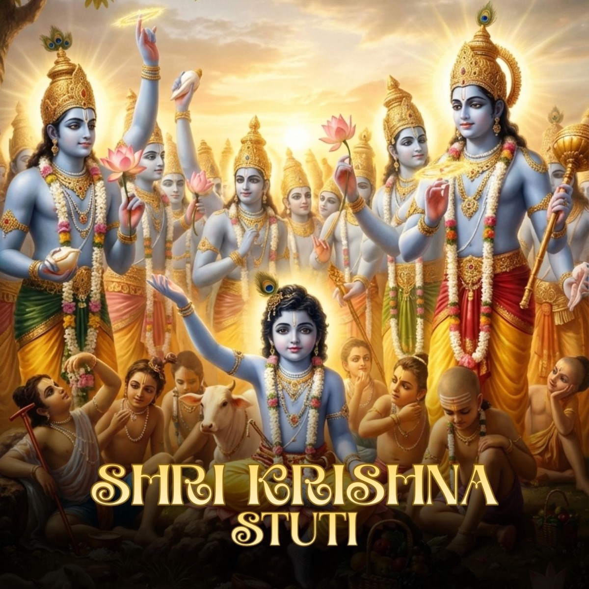 Shri Krishna Stuti - Single by Mahagatha album cover