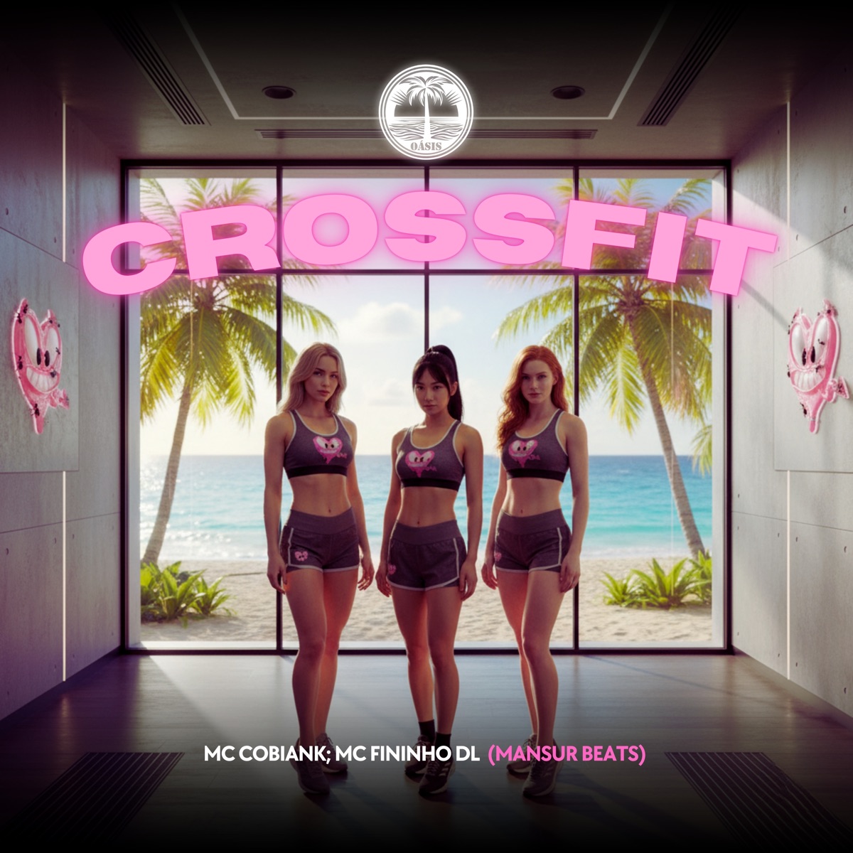 Crossfit - Single by Mansur Beats, Mc Cobiank, Mc fininho & TROPA DA OÁSIS album cover