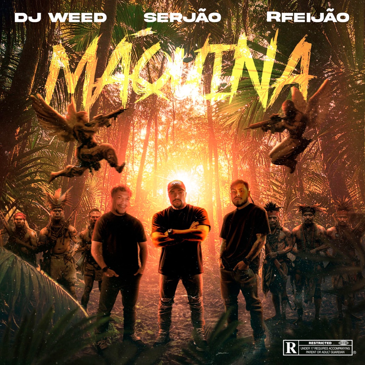 Máquina - Single by Rfeijão, Serjão & Dj Weed album cover