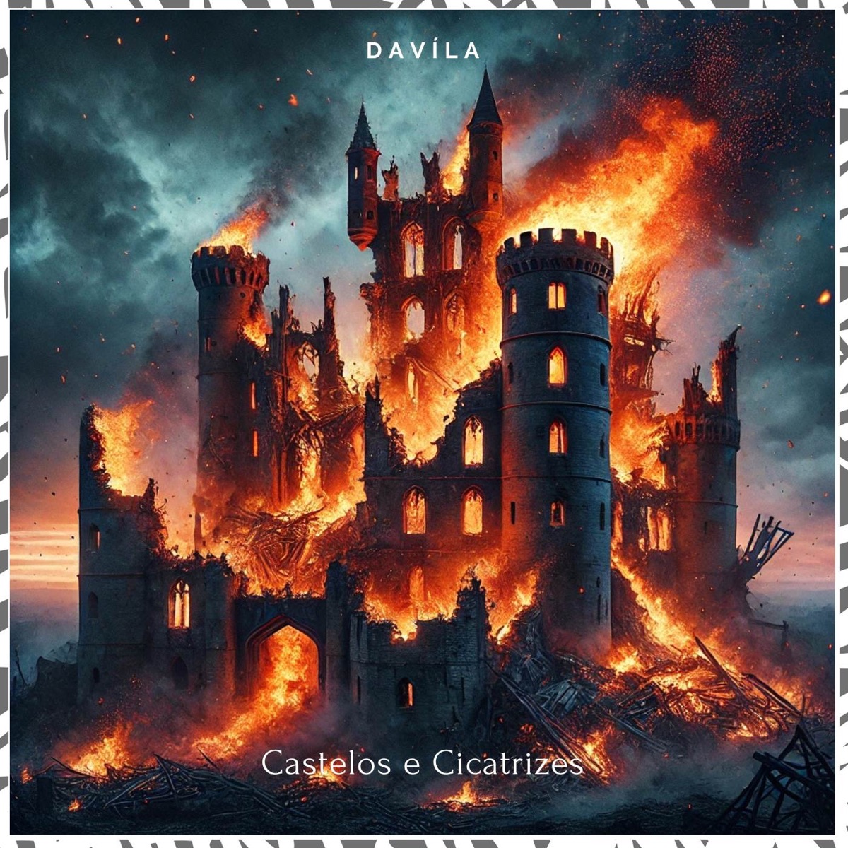 Castelos e cicatrizes - Single by Davíla & FaithOnTheTrack album cover