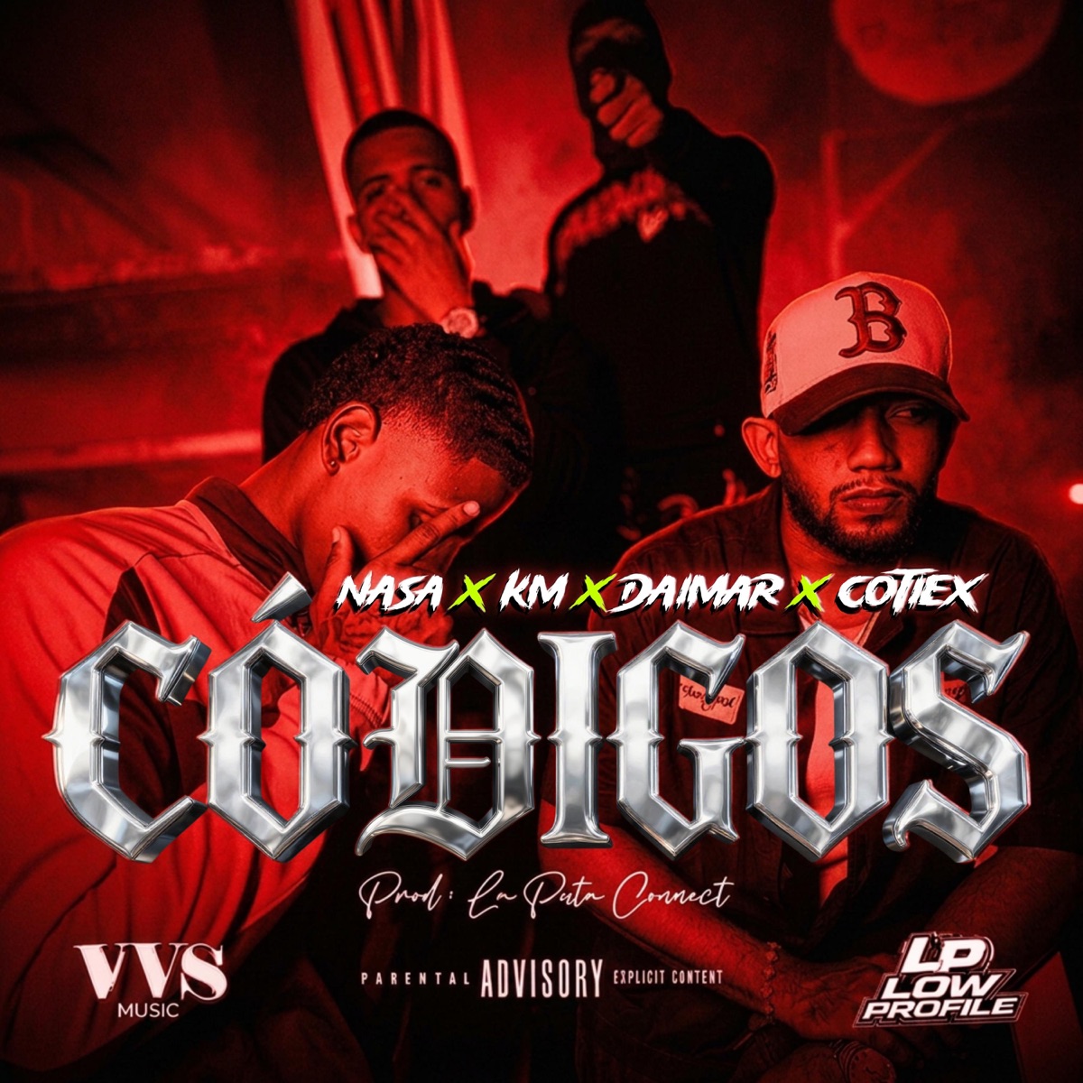 Códigos (feat. Cotiex, El Nasa, Daimar & The KM) - Single by VVS Music album cover