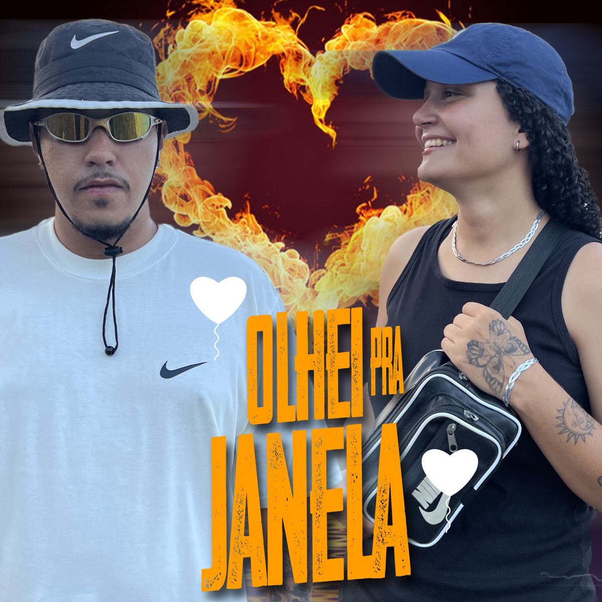 Olhei pra Janela - Single by James MC & GABI ARAS album cover
