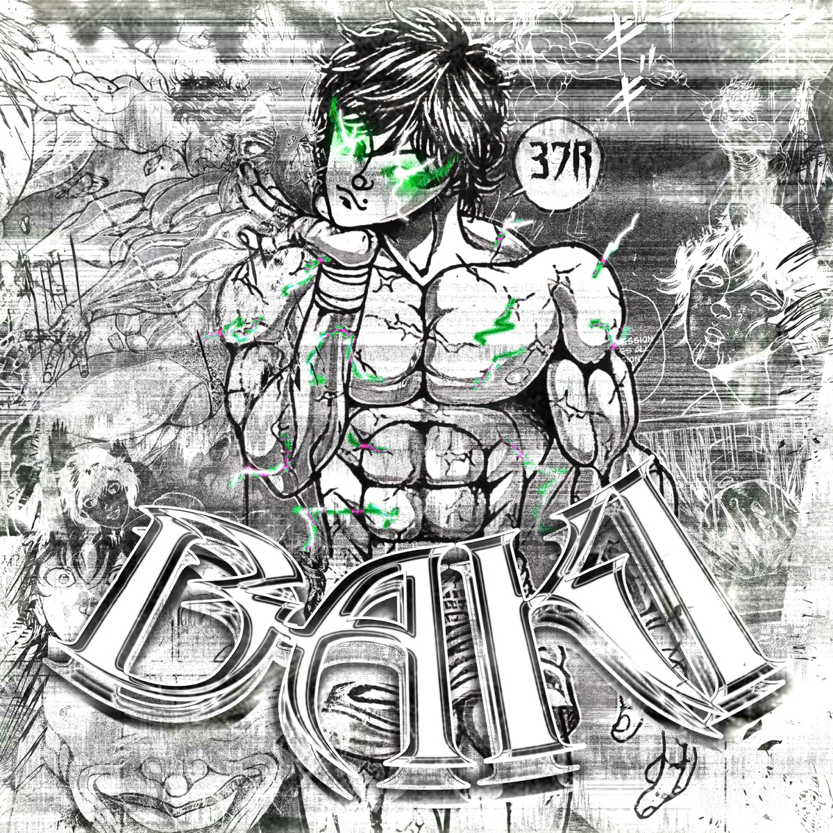 BAKI (Sped Up) - Single by 37R album cover
