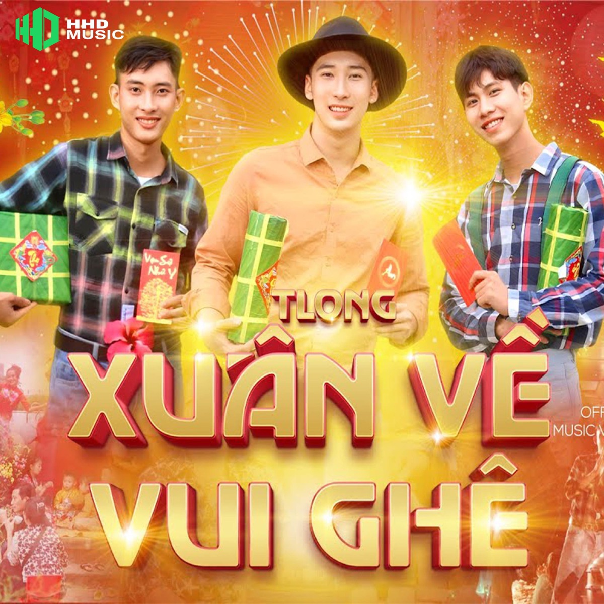 Xuân Về Vui Ghê (VisconC Remix) - Single by TLong & HHD album cover