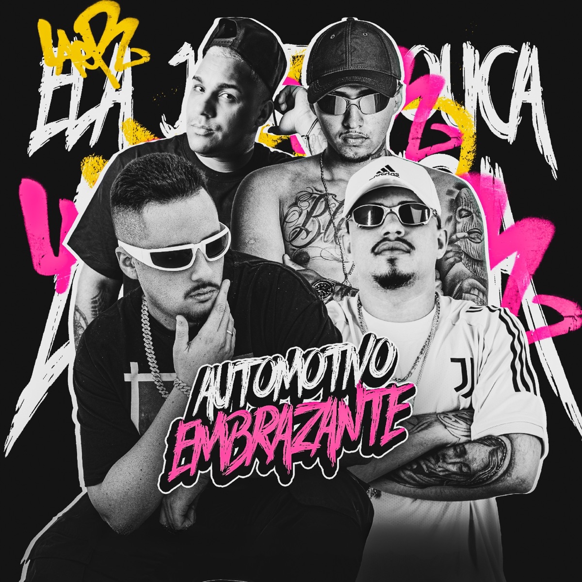 Automotivo Embrazante - Single by JC no beat, DJ Patrick Muniz, Mc Charles & Mc RN Original album cover