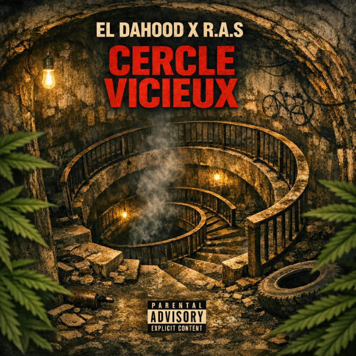 Cercle Vicieux (feat. R.A.S) - Single by EL DAHOOD album cover