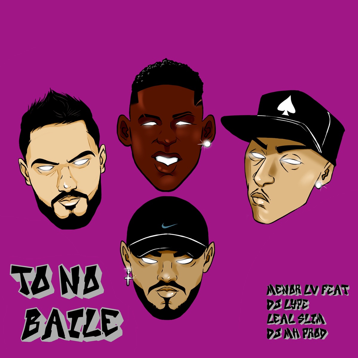 To Baile - Single by DJ MH PROD, DJ LYPE PROD, Leal Slim & MC Menor LV album cover