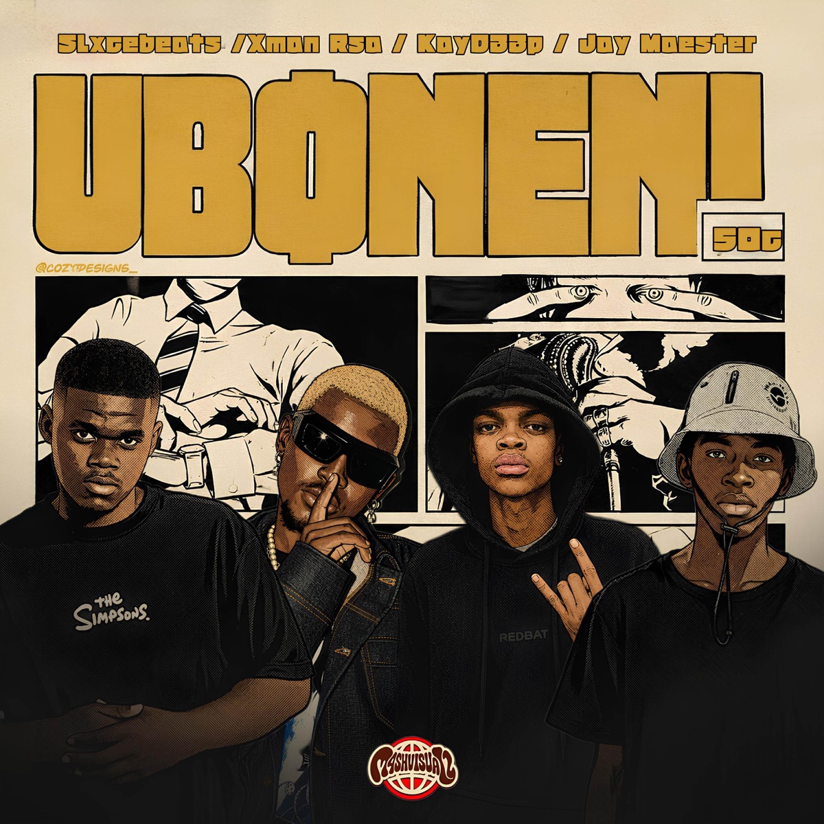 Uboneni - Single by Slxcebeats, Xman Rsa, KayD33p & Jay Maester album cover