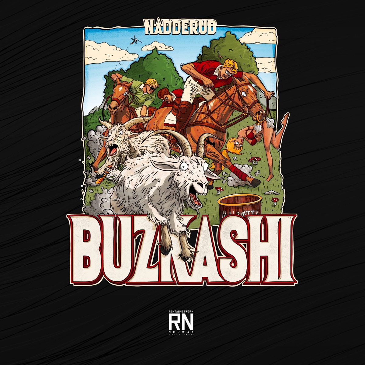 Buzkashi 2025 - Single by Melkers & Cæli album cover
