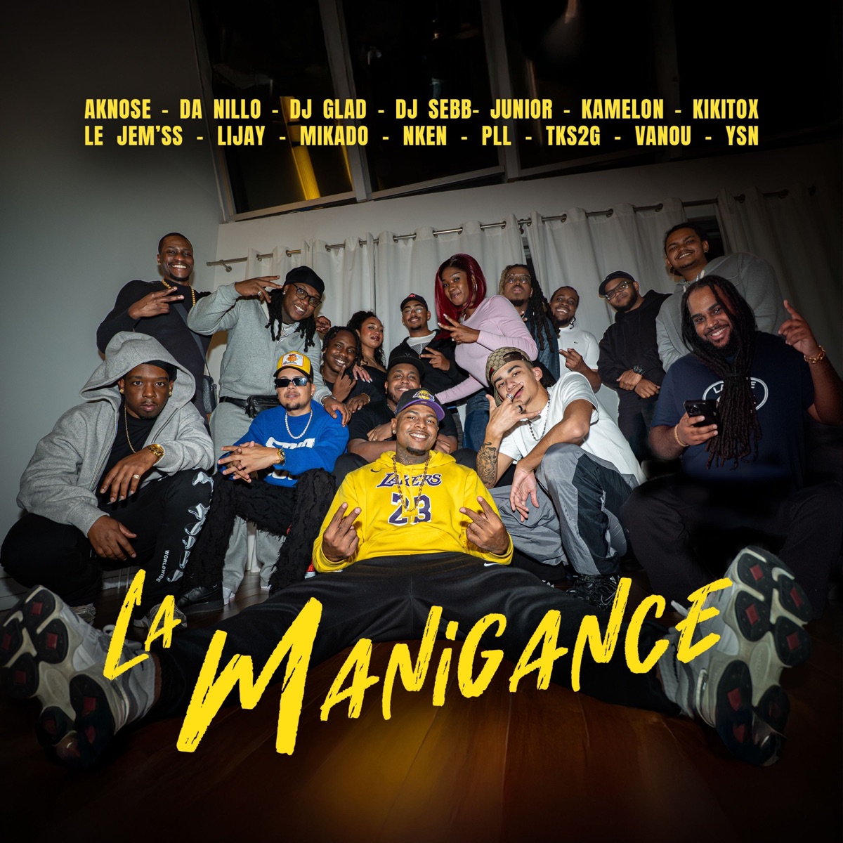 La Manigance (feat. TKS 2G, Mikado, P.L.L, Junior, N'Ken, Aknose, Le Jèm'ss, Dj Glad, Kamelon Officiel, DJ SEBB & Kikitox) - Single by Lijay, YSN, Da Nillo & Vanou album cover