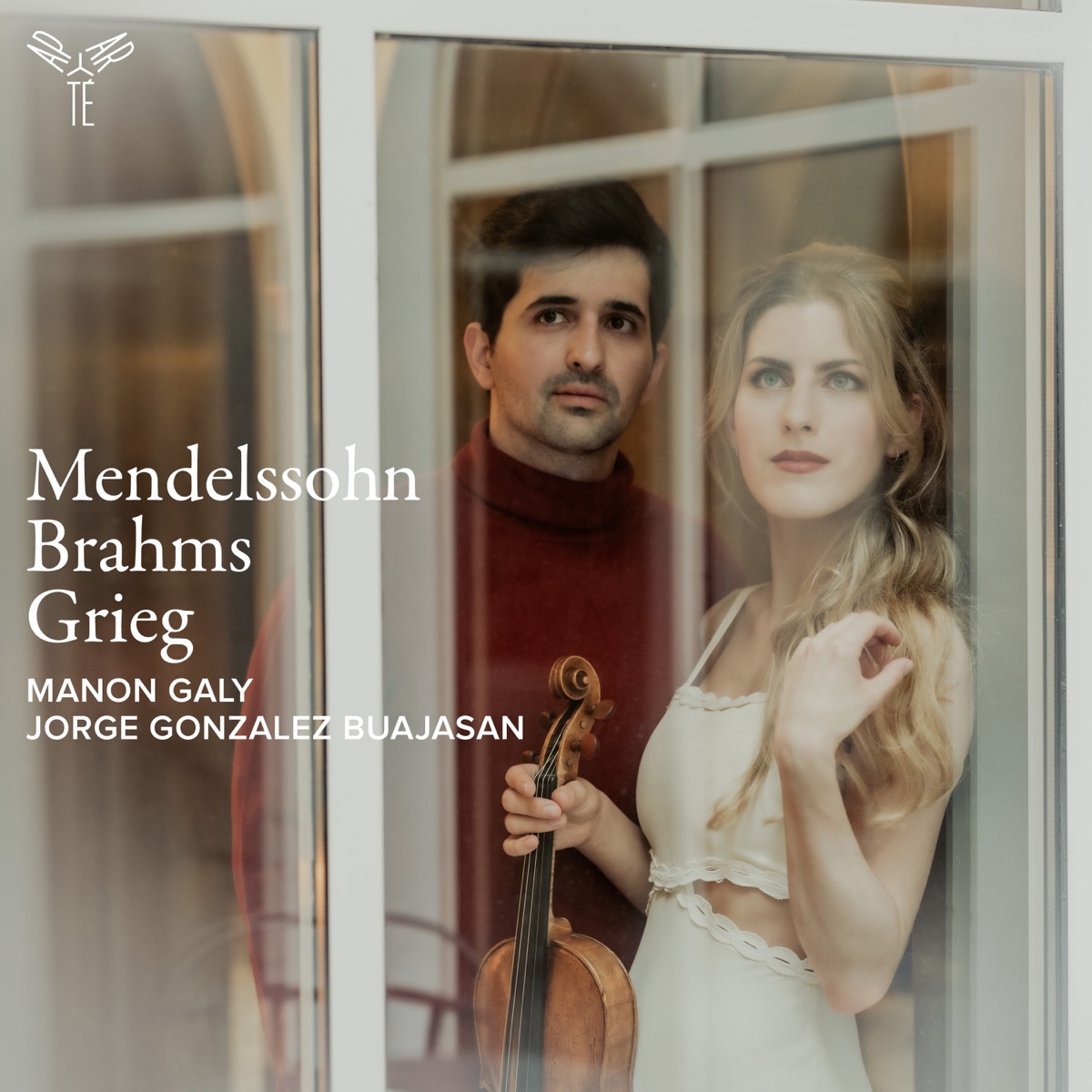 Mendelssohn, Brahms & Grieg: Violin Sonatas by Manon Galy & Jorge González Buajasán album cover