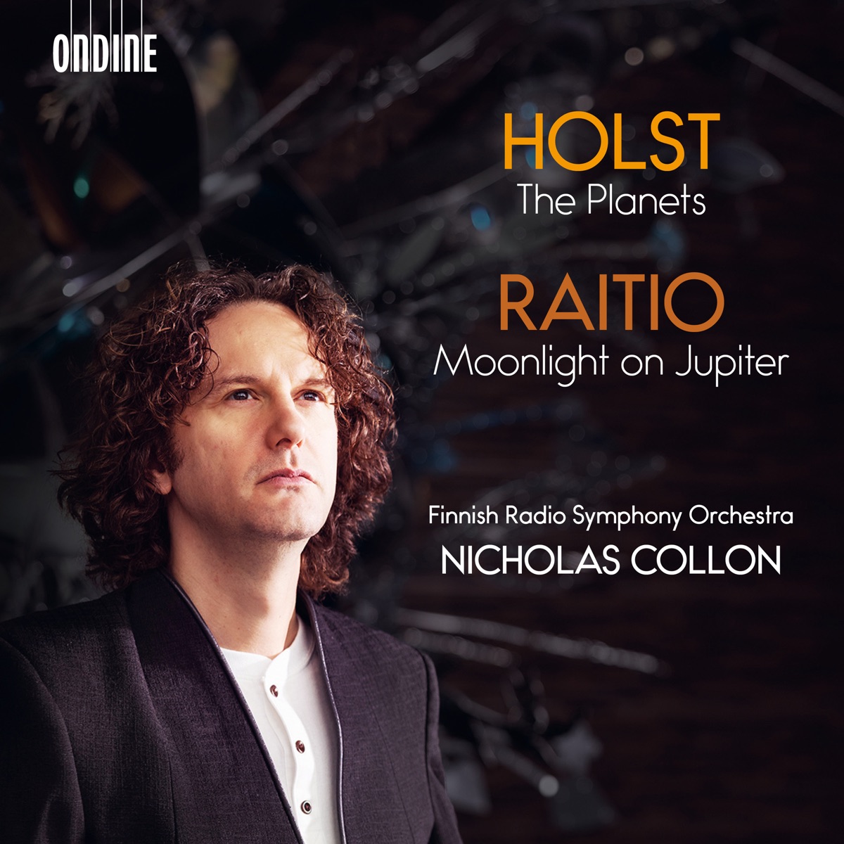 Holst: The Planets, Op. 32, H. 125 – Raitio: Moonlight on Jupiter, Op. 24 by Finnish Radio Symphony Orchestra, Nicholas Collon & Helsinki Chamber Choir album cover