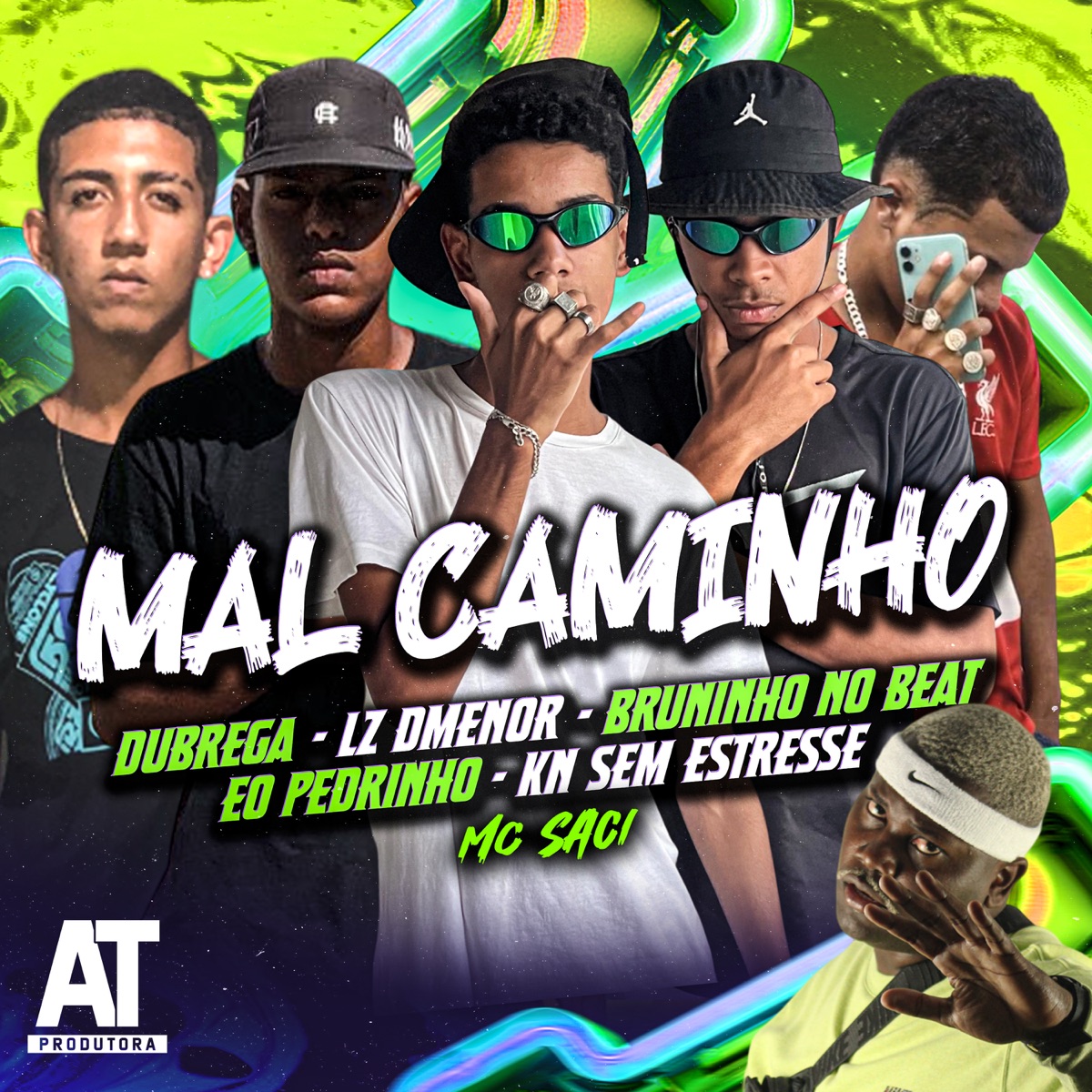 Mal Caminho (feat. Bruninho no Beat, Eo Pedrinho & MC Saci) - Single by Dubrega, Lz Dmenor & KN Sem Estresse album cover