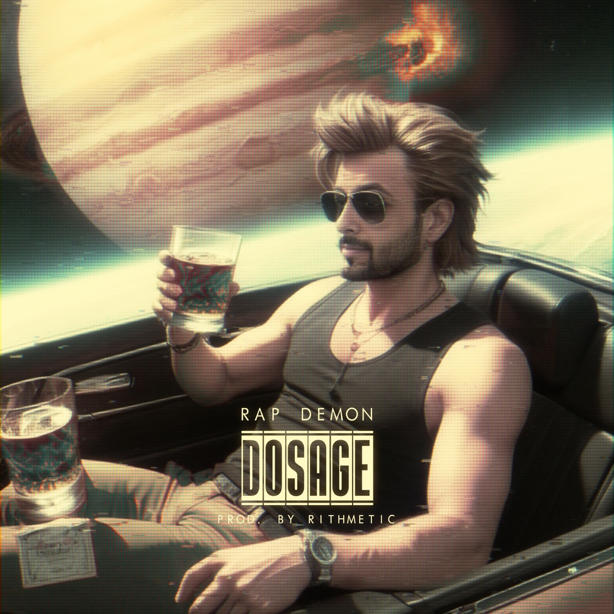 Dosage (feat. Rithmetic) - Single by Rap Demon album cover