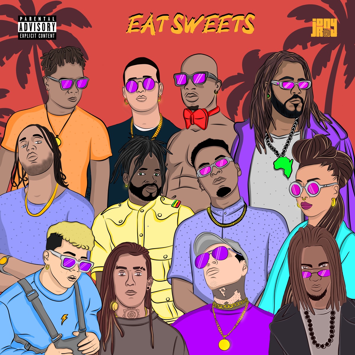 Eat Sweets - Single by Jony Roy & Richie Loop album cover