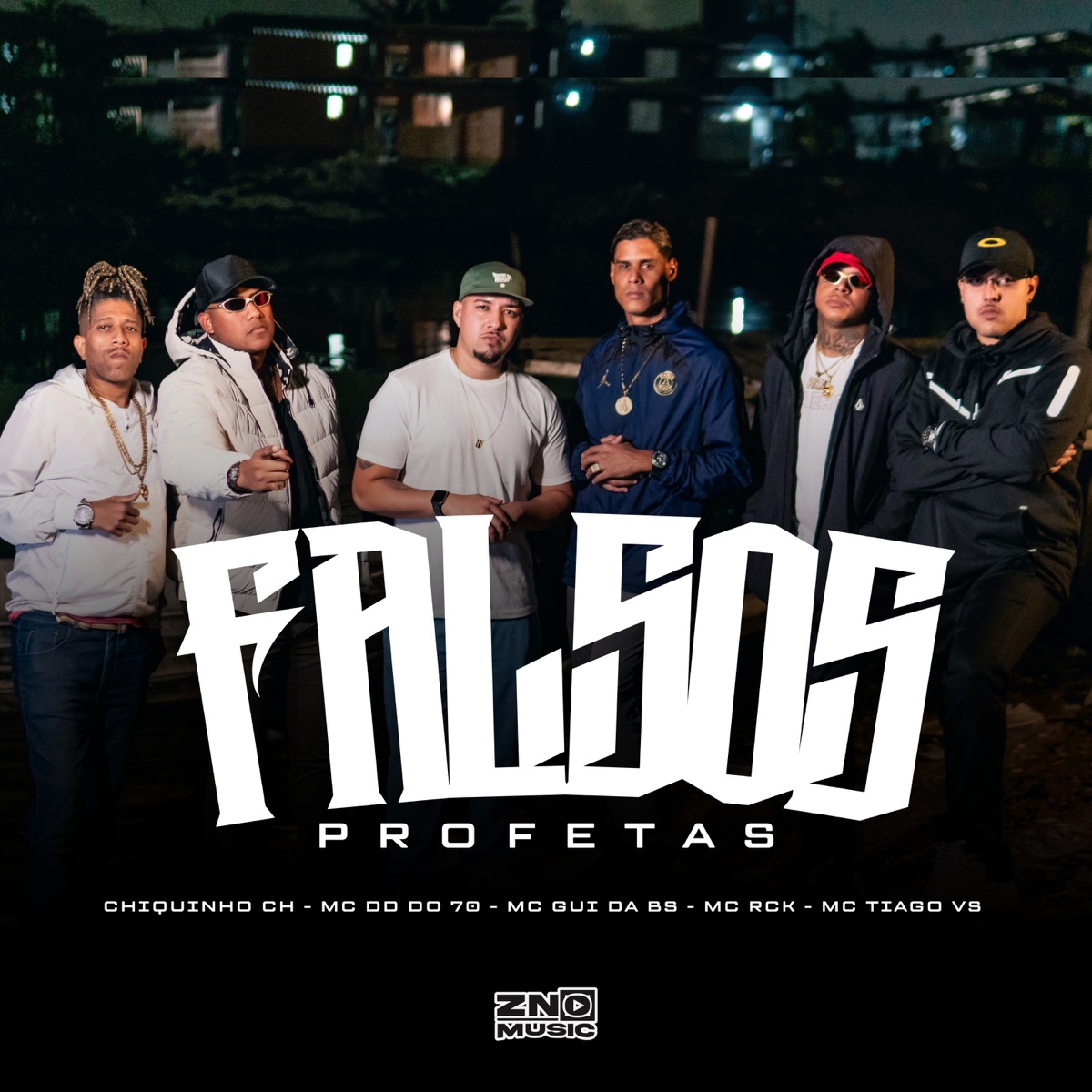 Falsos Profetas - Single by Mc Tiago VS, Chiquinho Ch, Mc DD do 70, MC RCK & MC Gui Da BS album cover