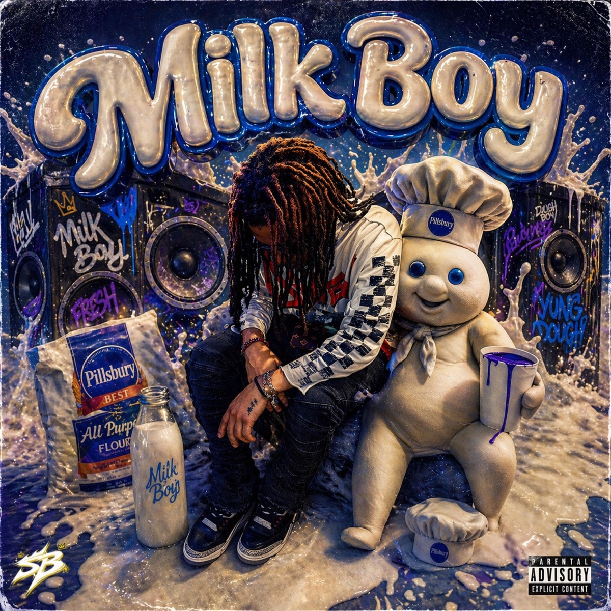Milk Boy (feat. Cash Cor) - Single by $corey album cover