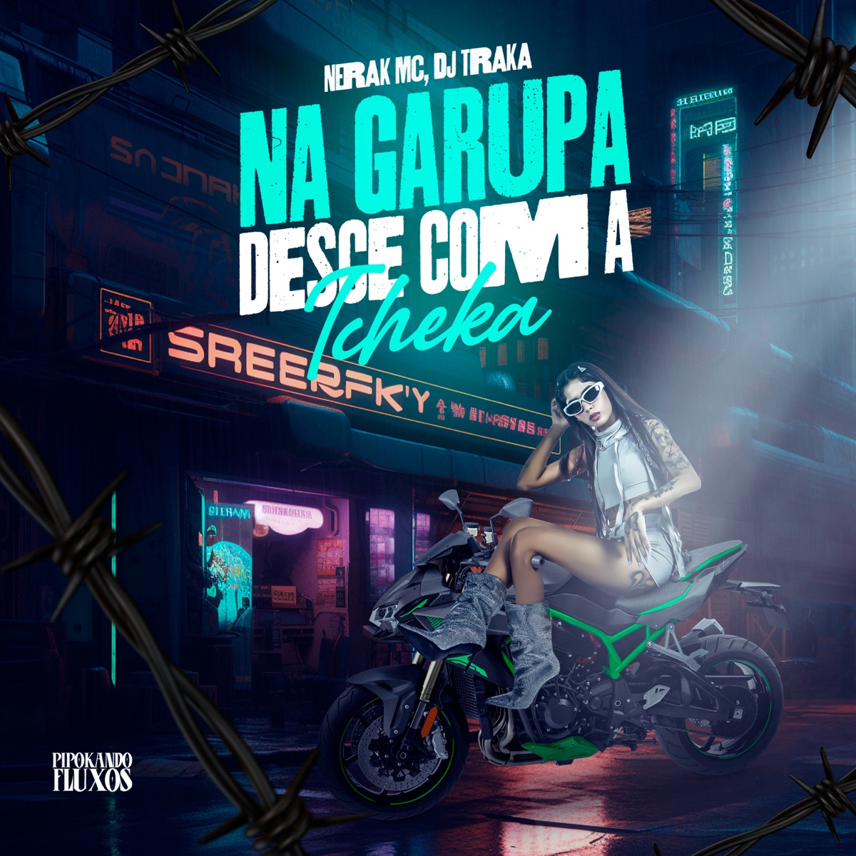 Na Garupa Desce Com a Tcheca - Single by NERAK MC & DJ TRAKA album cover