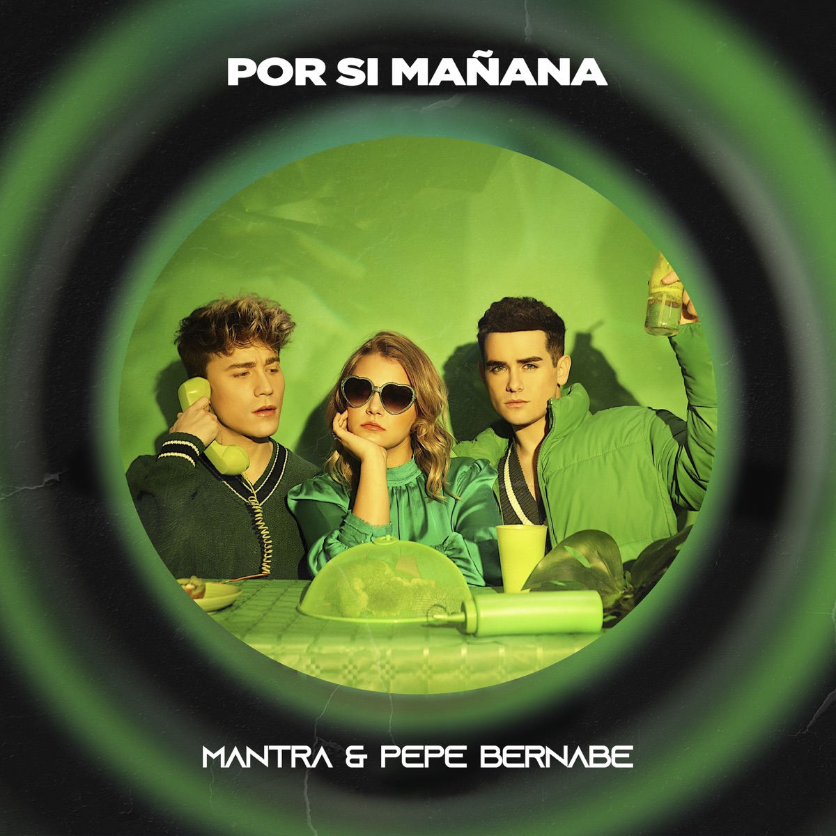 Por Si Mañana - Single by MANTRA & Pepe Bernabé album cover