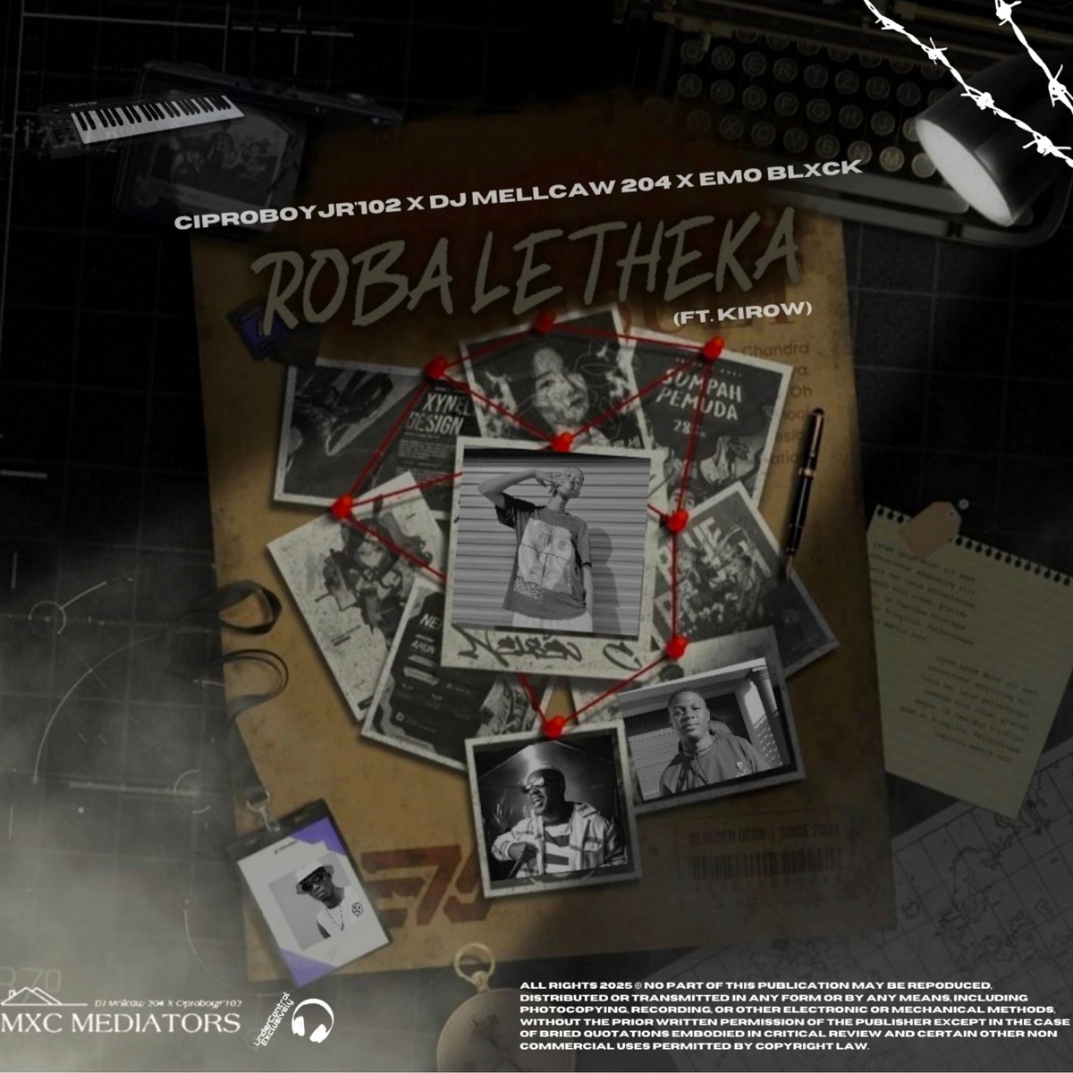 Roba Letheka (feat. Kirow) - Single by Cjayy, Emo Blxck & DJ Mellcaw 204 album cover