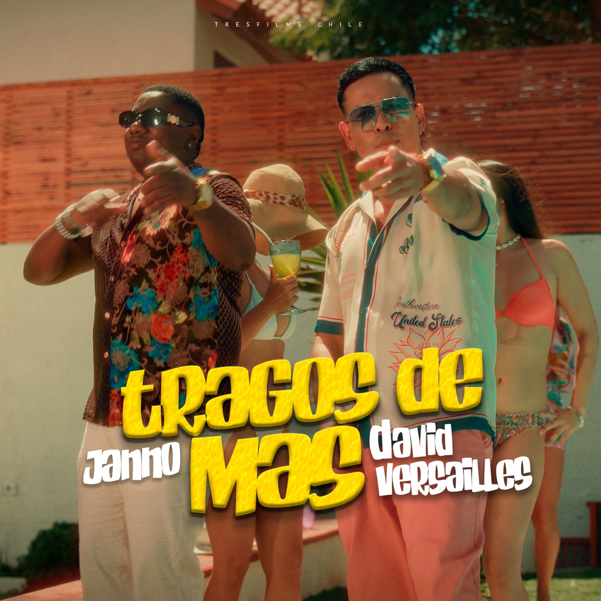 Tragos De Más - Single by JANNO & David Versailles album cover