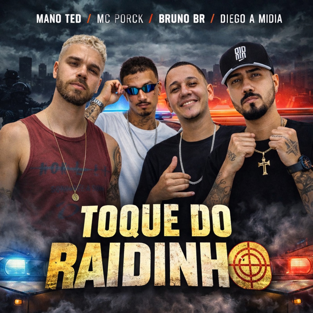 No Toque do Raidinho - Single by Mc Porck, Mano Ted, Diego a Midia & Bruno BR album cover