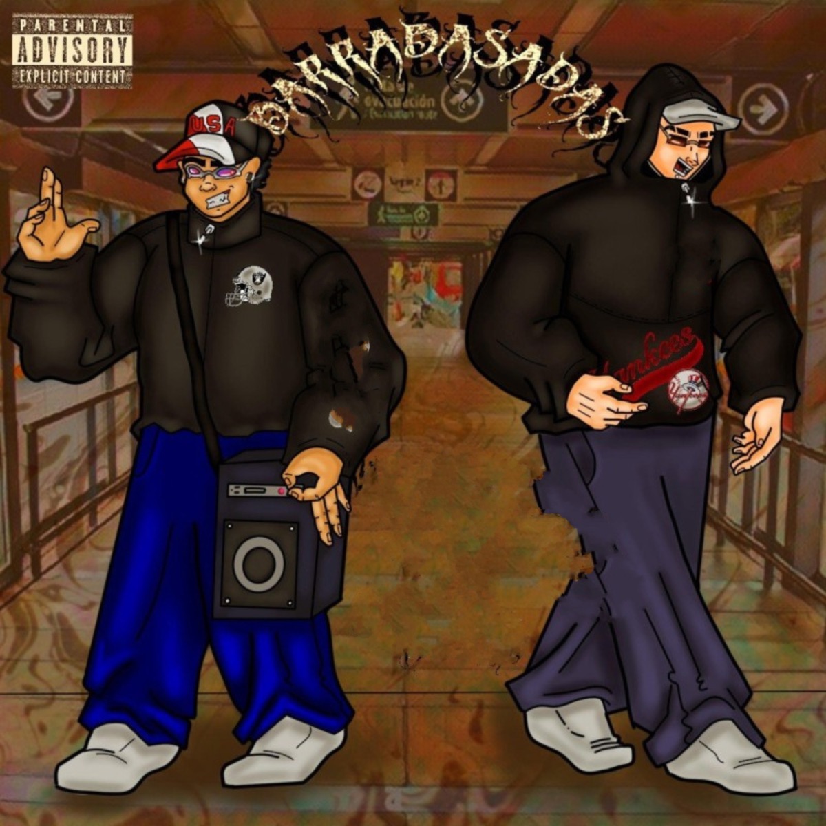 Barrabasadas (feat. Stan Rap Mc) - Single by Ruthlees Rap & Gian Produce album cover