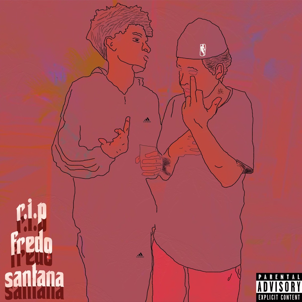 Rip Fredo Santana (feat. CHAMS THE KID) - Single by lilf lemos album cover