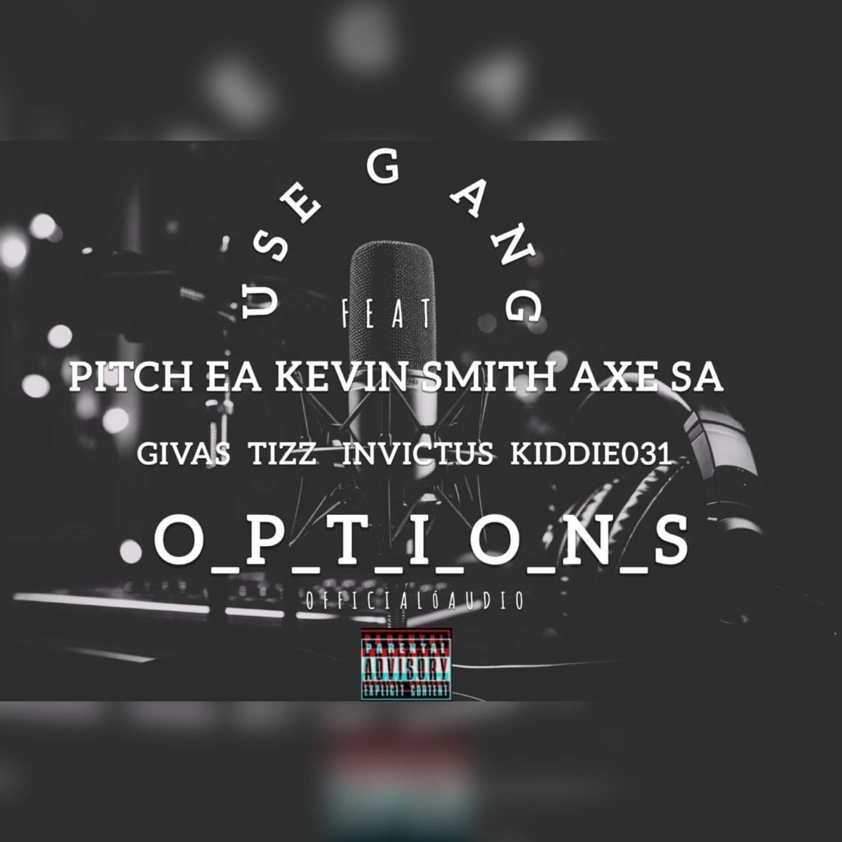 Options (feat. Pitch Ea, Kevin Smith, Axe SA, Givas, Invictus, Kiddie031 & Tizz) - Single by Piano Legends album cover