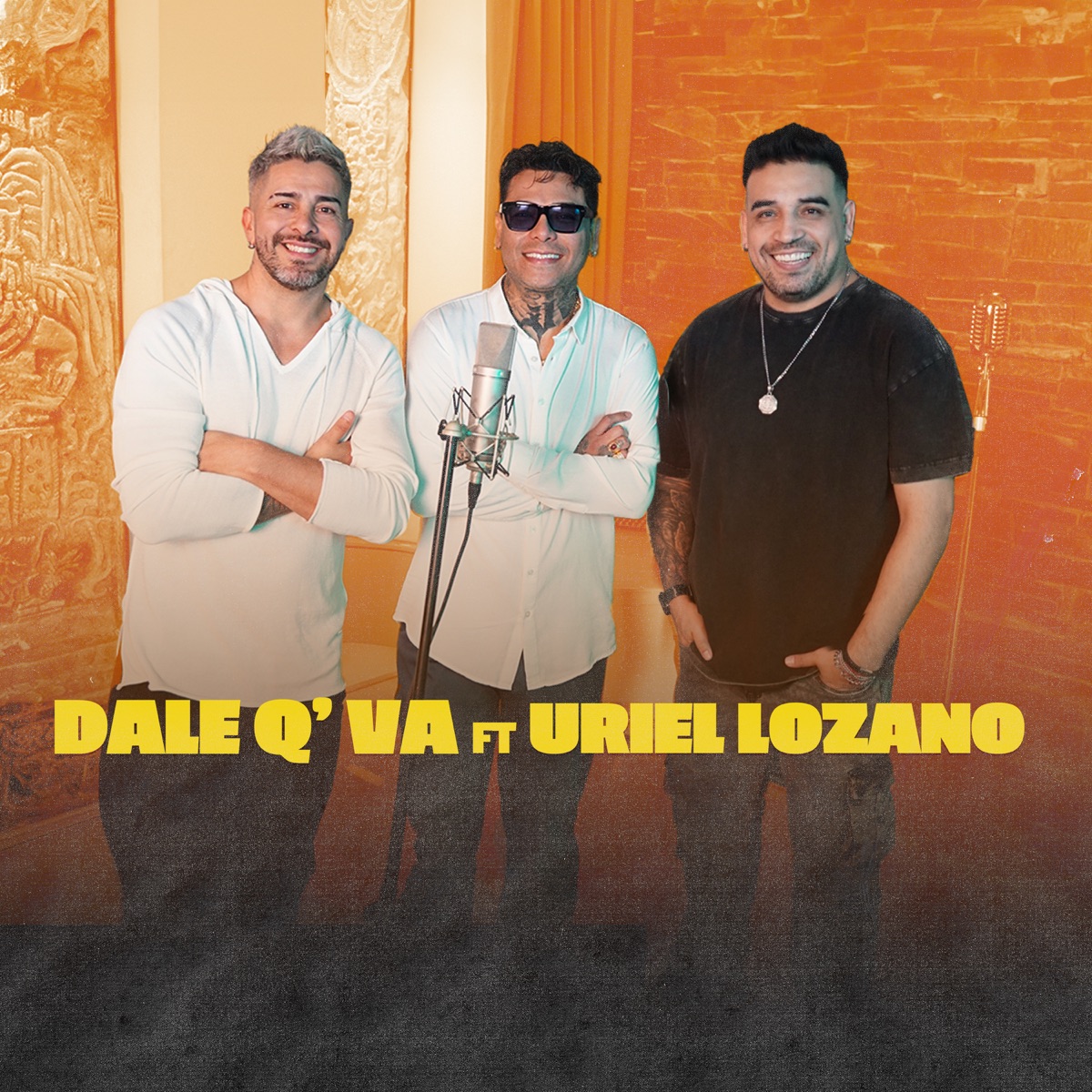 Conmigo Te Gustó - Pechos Calientes (feat. Uriel Lozano) - Single by Dale Q' Va album cover