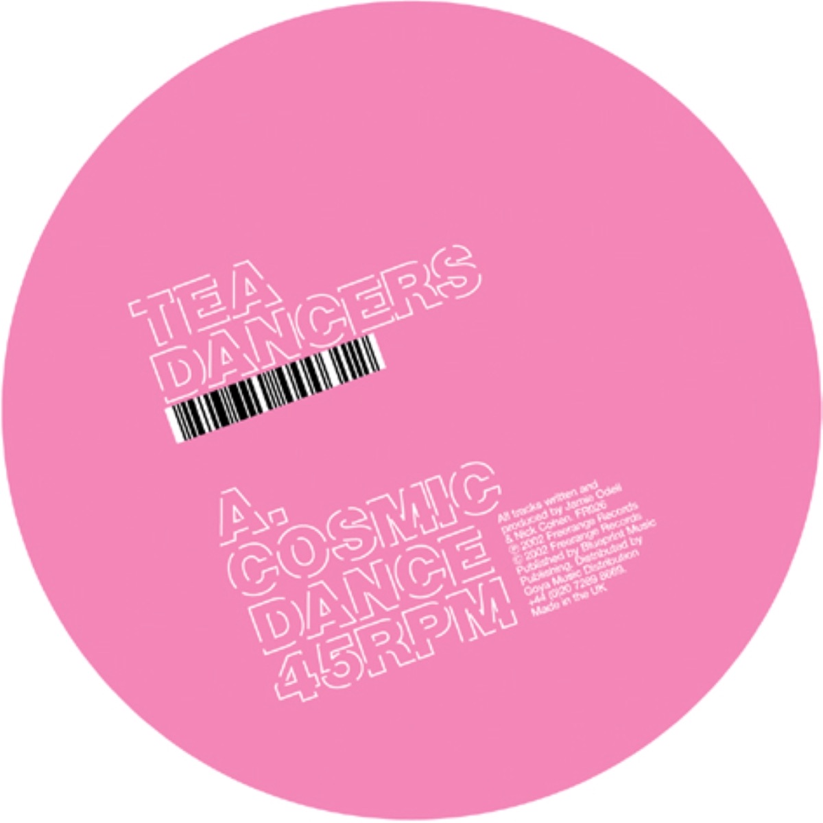 Cosmic Dance - Single by Tea Dancers, Jimpster & Nick Cohen album cover