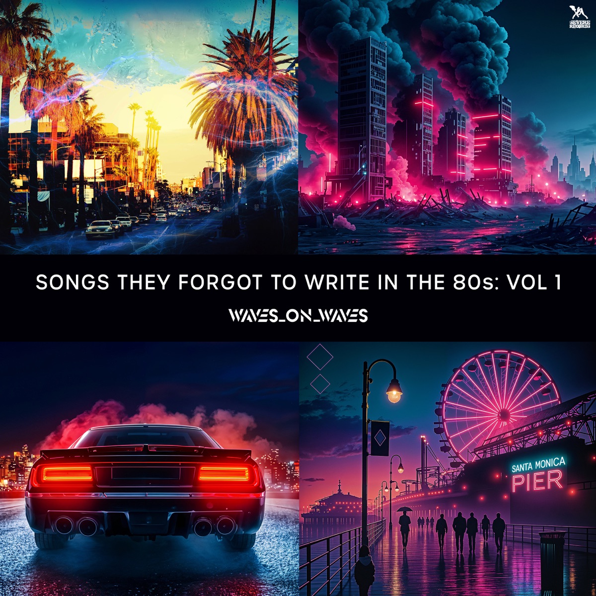 Songs They Forgot to Write in the 80s: Vol 1 by Waves_On_Waves album cover