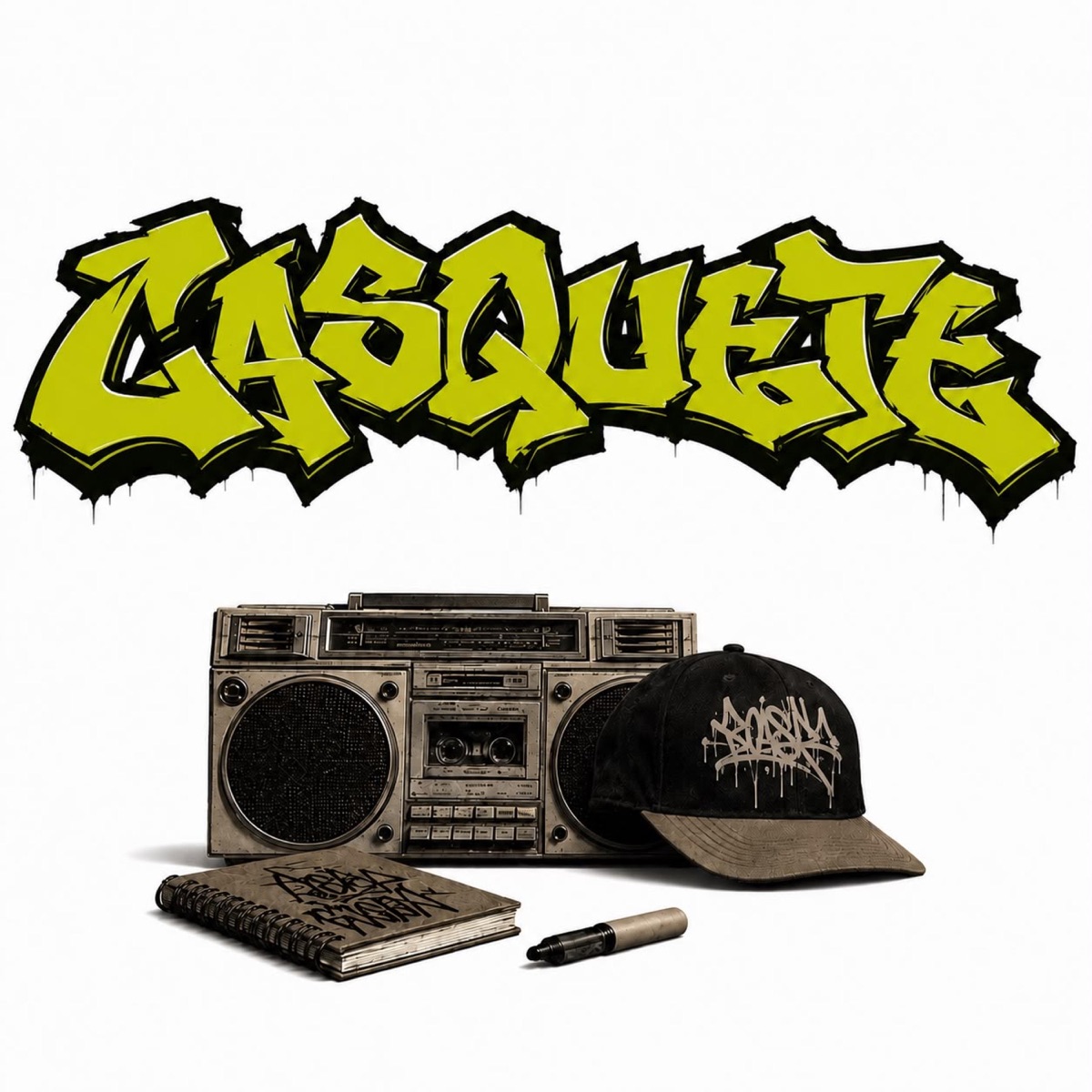 Casquete (feat. DMT, JAKIM & Kriptoh MDK) - Single by Gera OG album cover