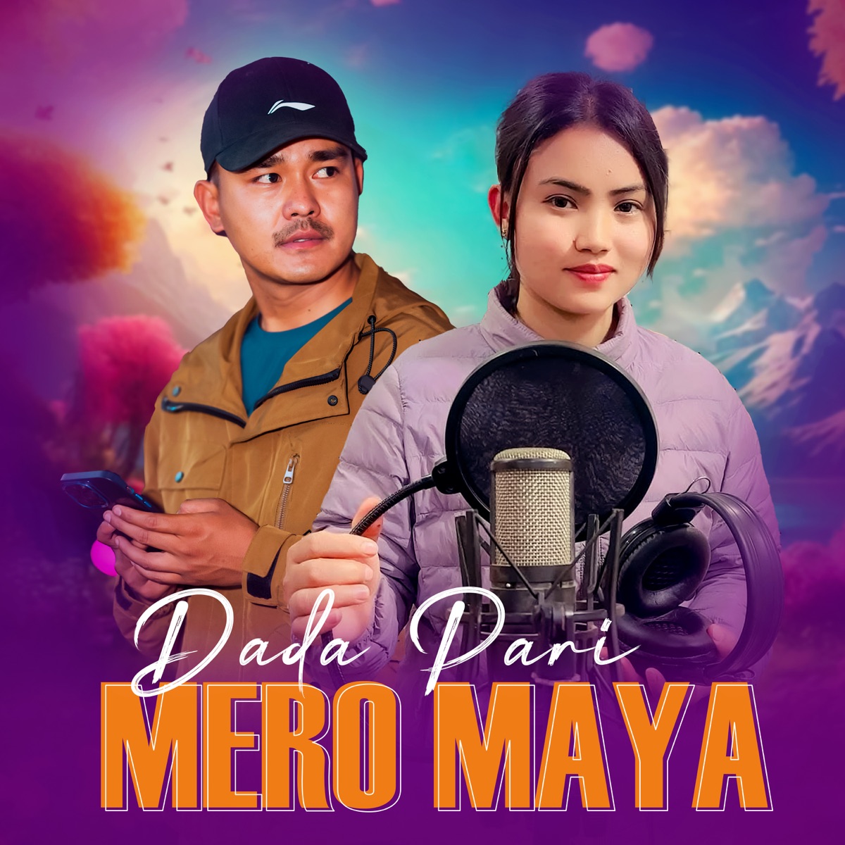 Dada Pari Mero Maya - Single by Bhupendra Budhathoki & Purnima Lama album cover