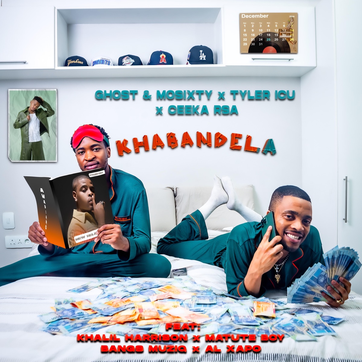 Khabandela (feat. Mosixty x Khalil Harrison x Matute Boy x Bangs MuziQ x Al Xapo) - Single by Ghost Da Catalyst, Tyler ICU & Ceeka RSA album cover
