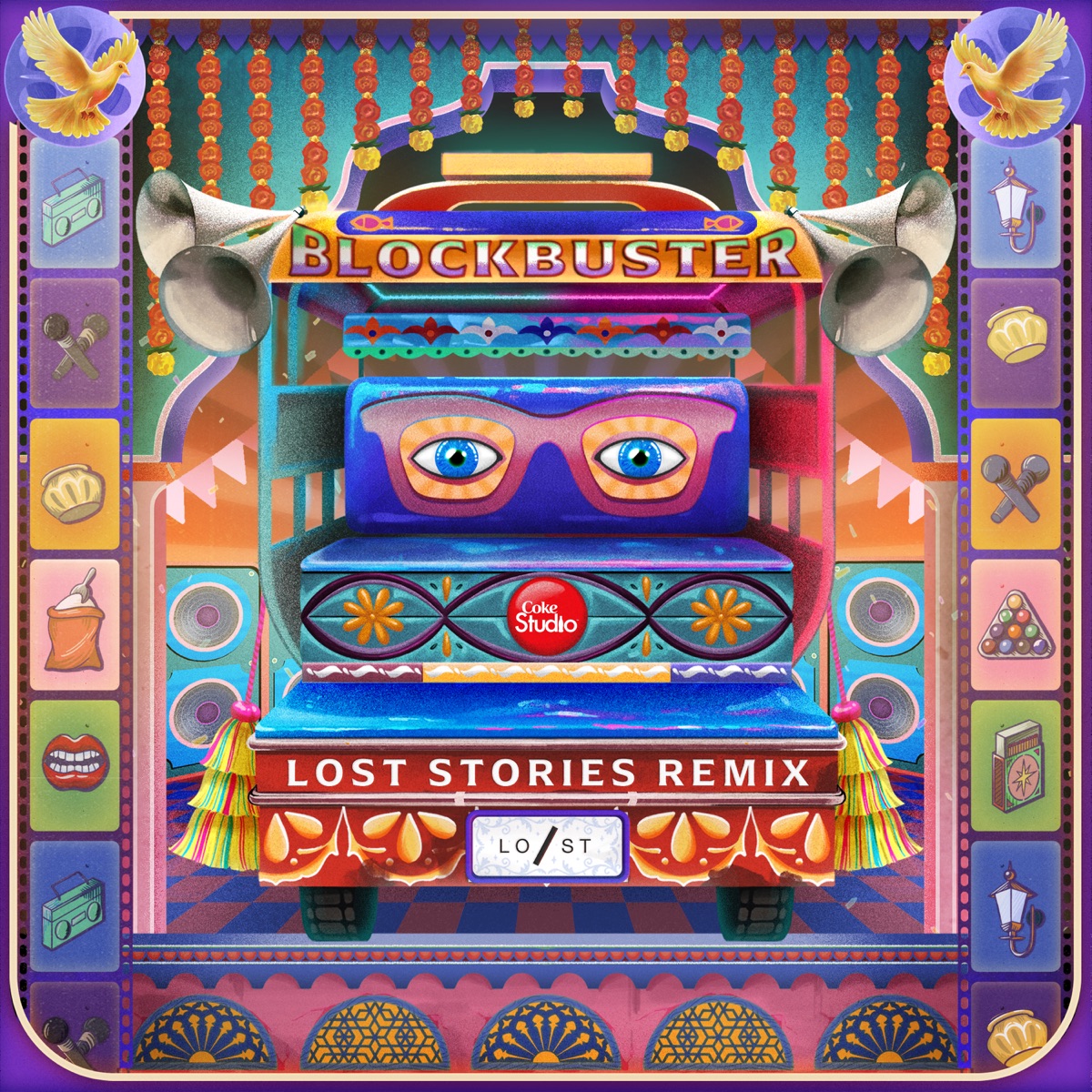 Blockbuster (Lost Stories Remix) - Single by Faris Shafi, Umair Butt, Gharvi Group & Lost Stories album cover