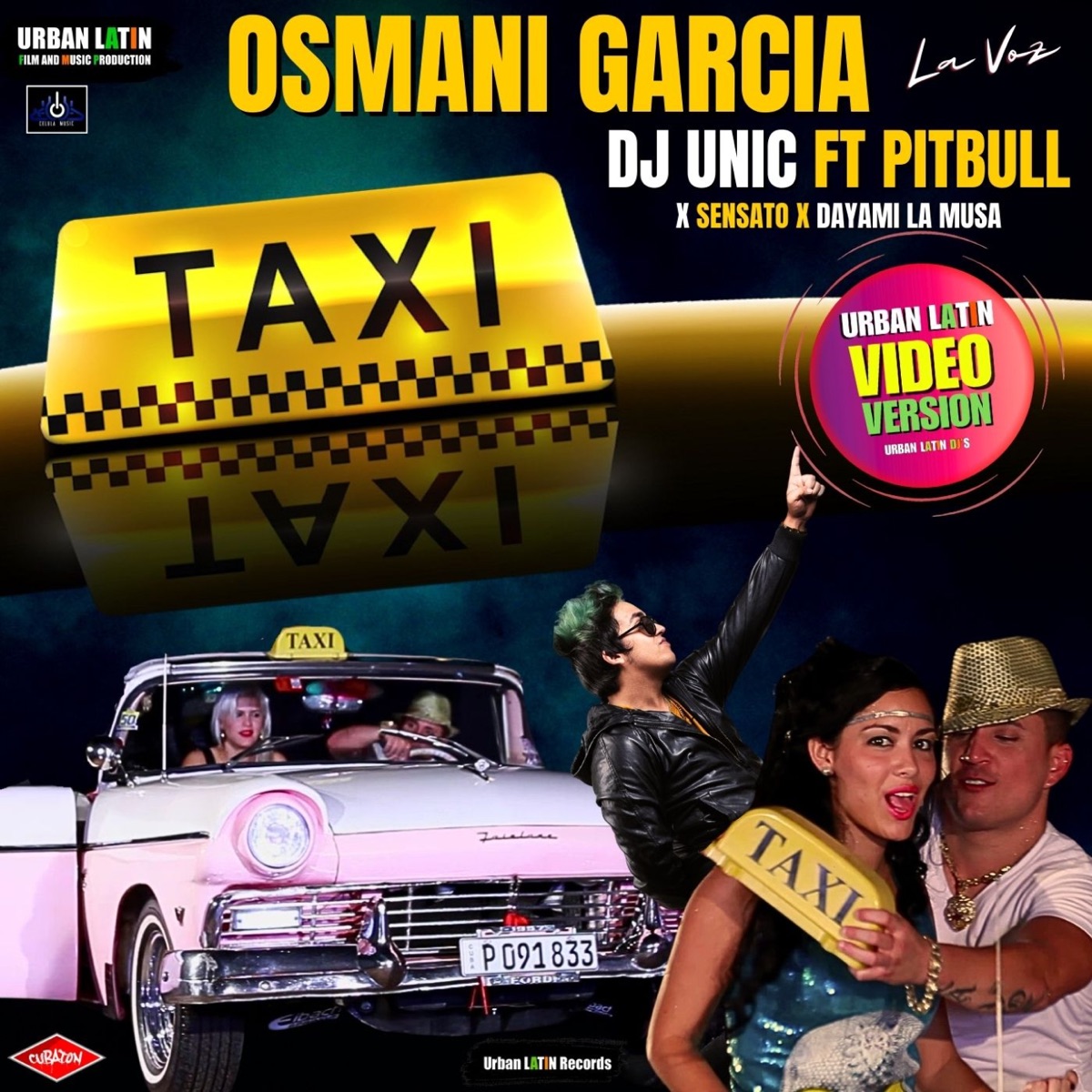 El Taxi (feat. Pitbull & Sensato) - Single by Osmani Garcia album cover