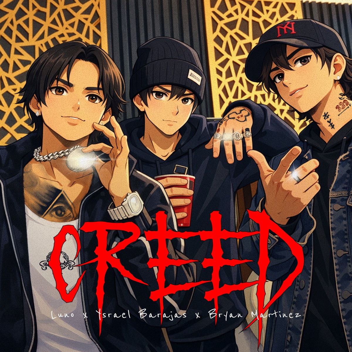 CREED - Single by Luno, Ysrael Barajas & Bryan Martínez album cover