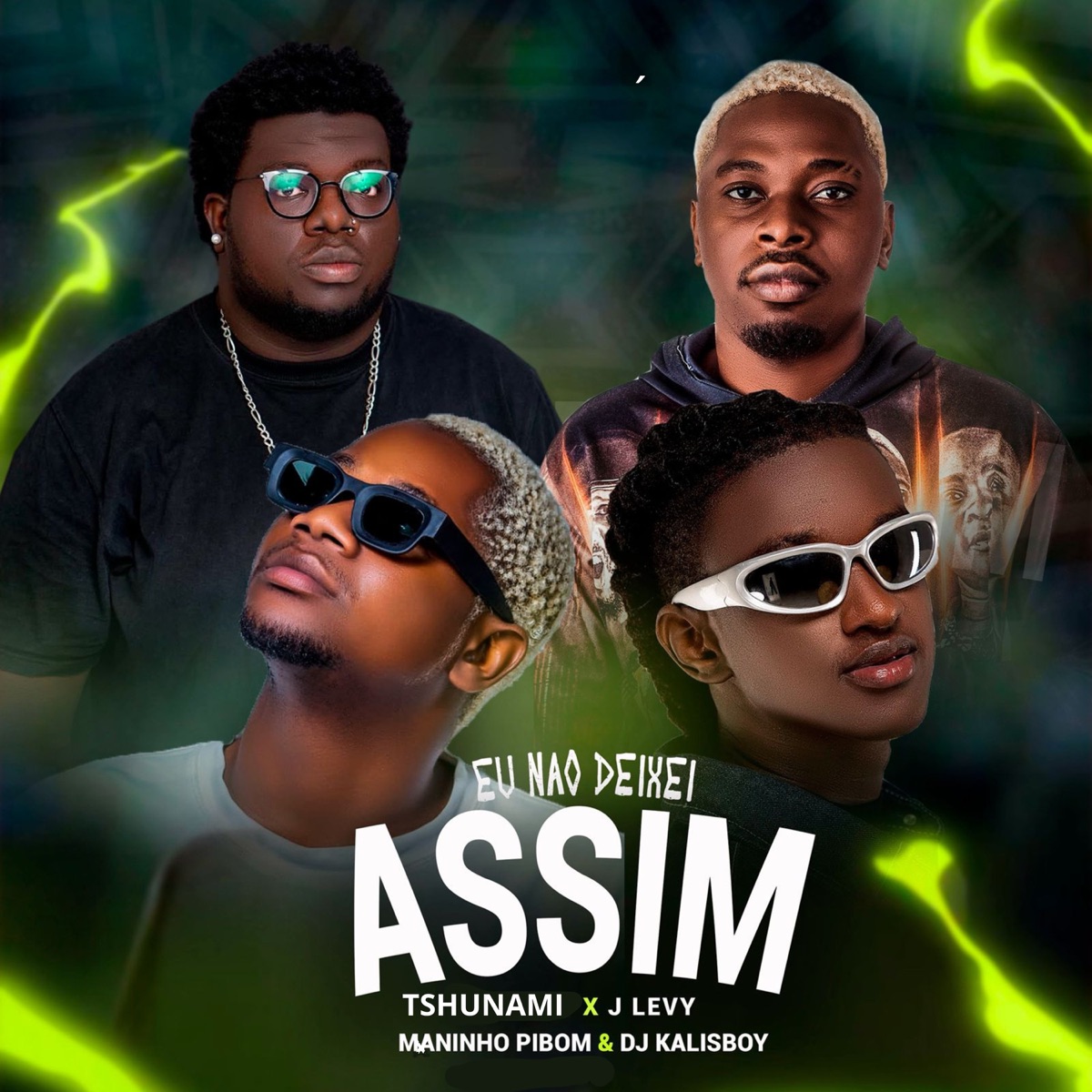Eu Não Deixei Assim - Single by Tshunami, J Levy & Maninho Pibom album cover