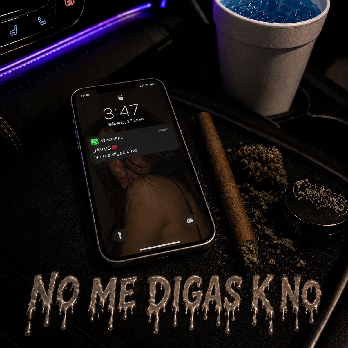 no me digas k no (feat. frecuens) - Single by Javvvs album cover