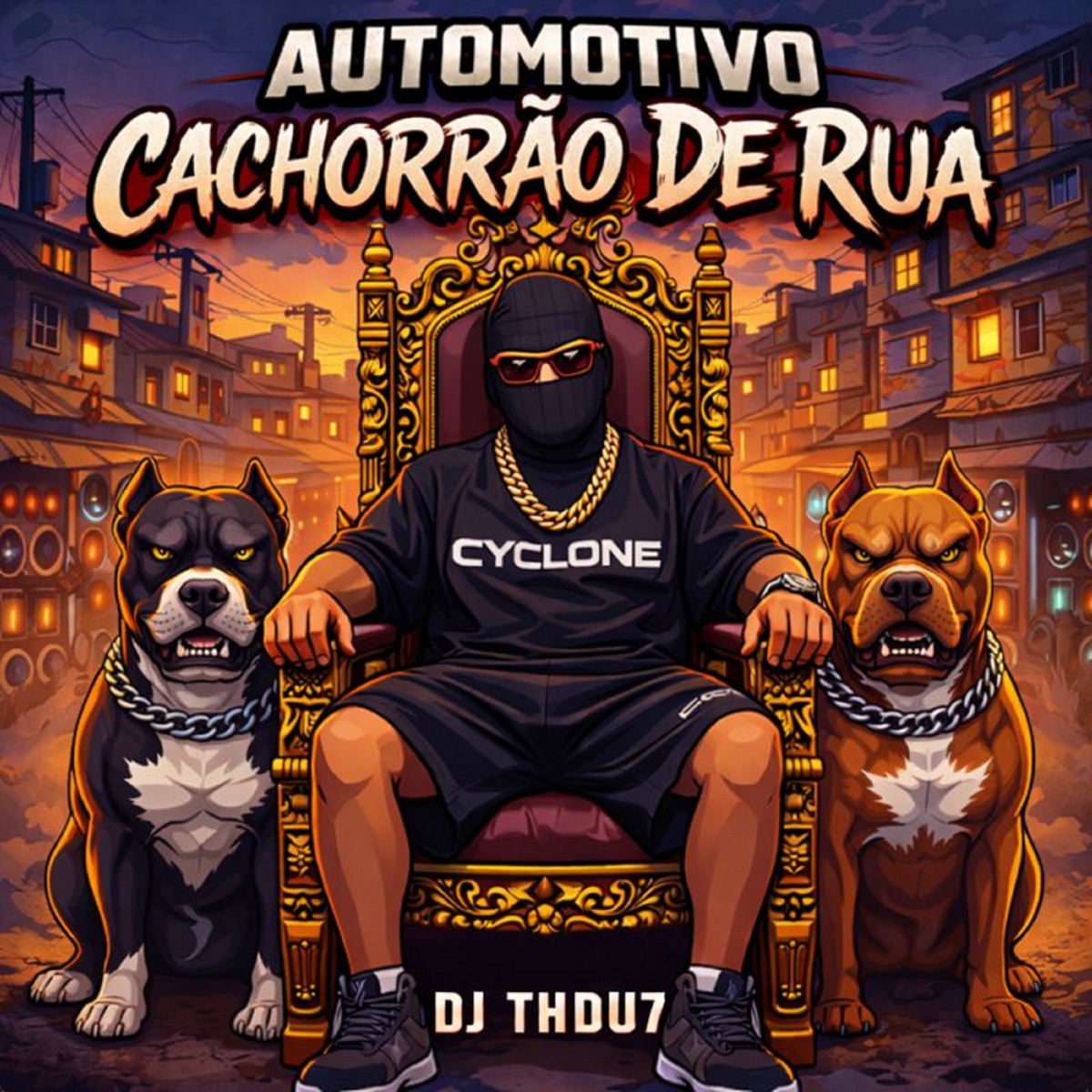 Automotivo Cachorrão de Rua - Single by DJ THDU 7, MC TCHUTCHUCÃO & Mc Stella Sp album cover