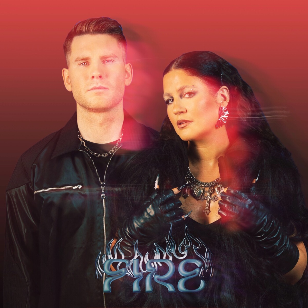 Fire - Single by Júlí Heiðar & Dísa album cover