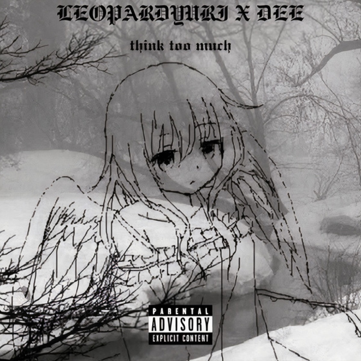 Think Too Much - Single by LEOPARDYURI & DEE album cover